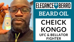 UFC & BELLATOR FRENCH FIGHTER CHEICK KONGO RECEIVED HIS ELEGANCE BEARD OIL